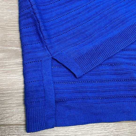 NWT Talbots 3/4 Sleeve Pointelle Pull On Sweater XS - Picture 12 of 16
